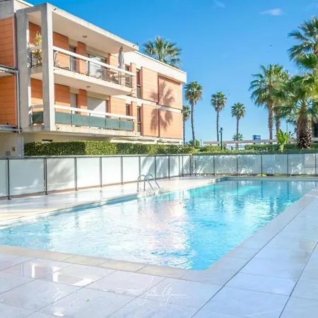 Tabarly 4 Pers Ac Swimming Pool 2 Bedrooms Διαμέρισμα Villeneuve-Loubet